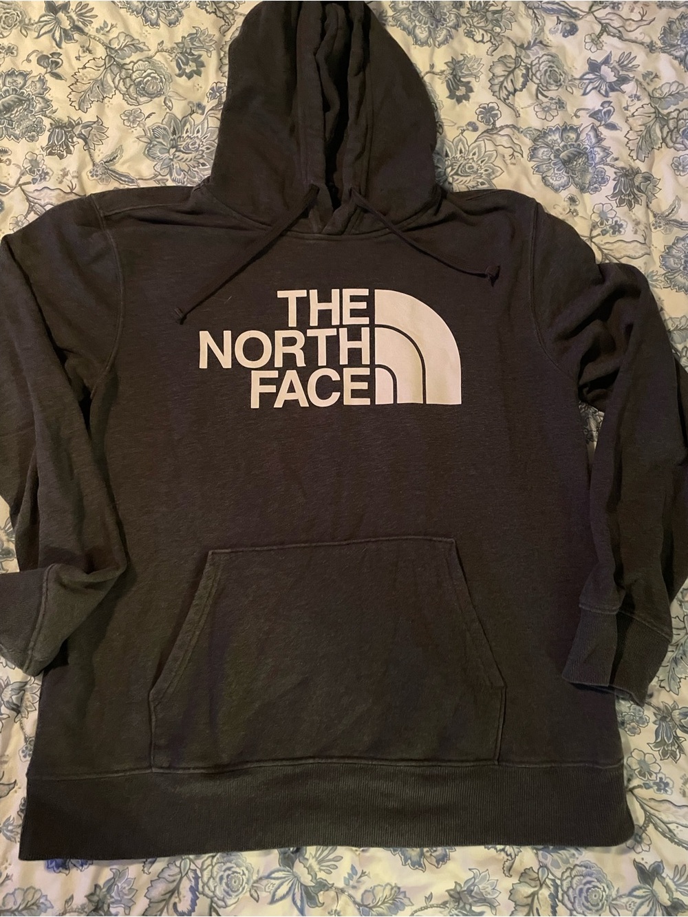 The North Face Men's Black Crewneck Logo Hoodie